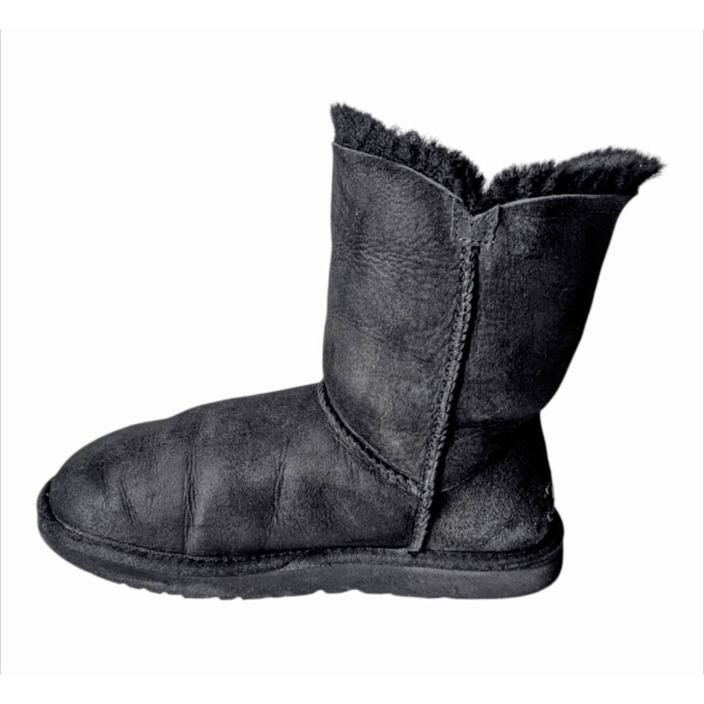 Ugg Bailey Button "Black" Winter Boot Size 7 - image 6